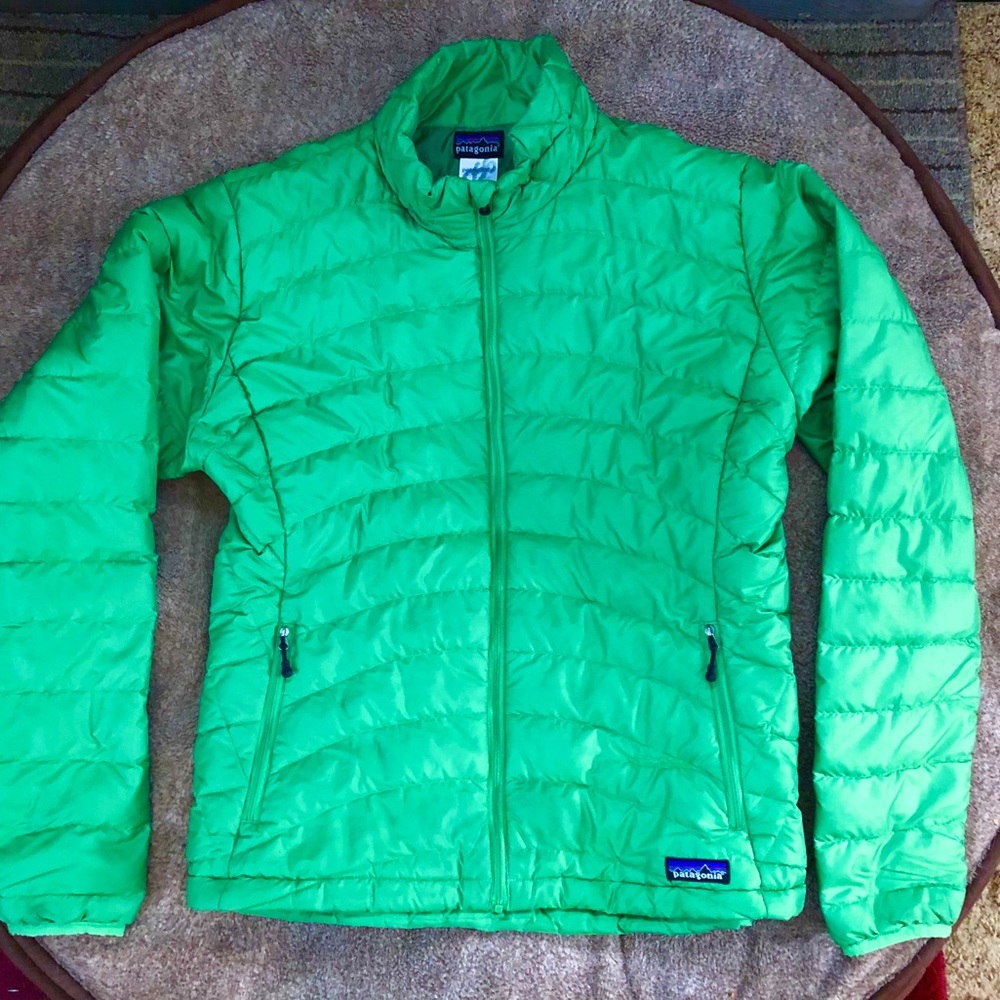 Patagonia goose down puffer coat XL